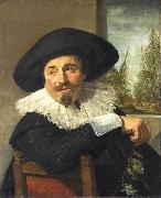Frans Hals Portrait of Isaac Abrahamsz. Massa. painting